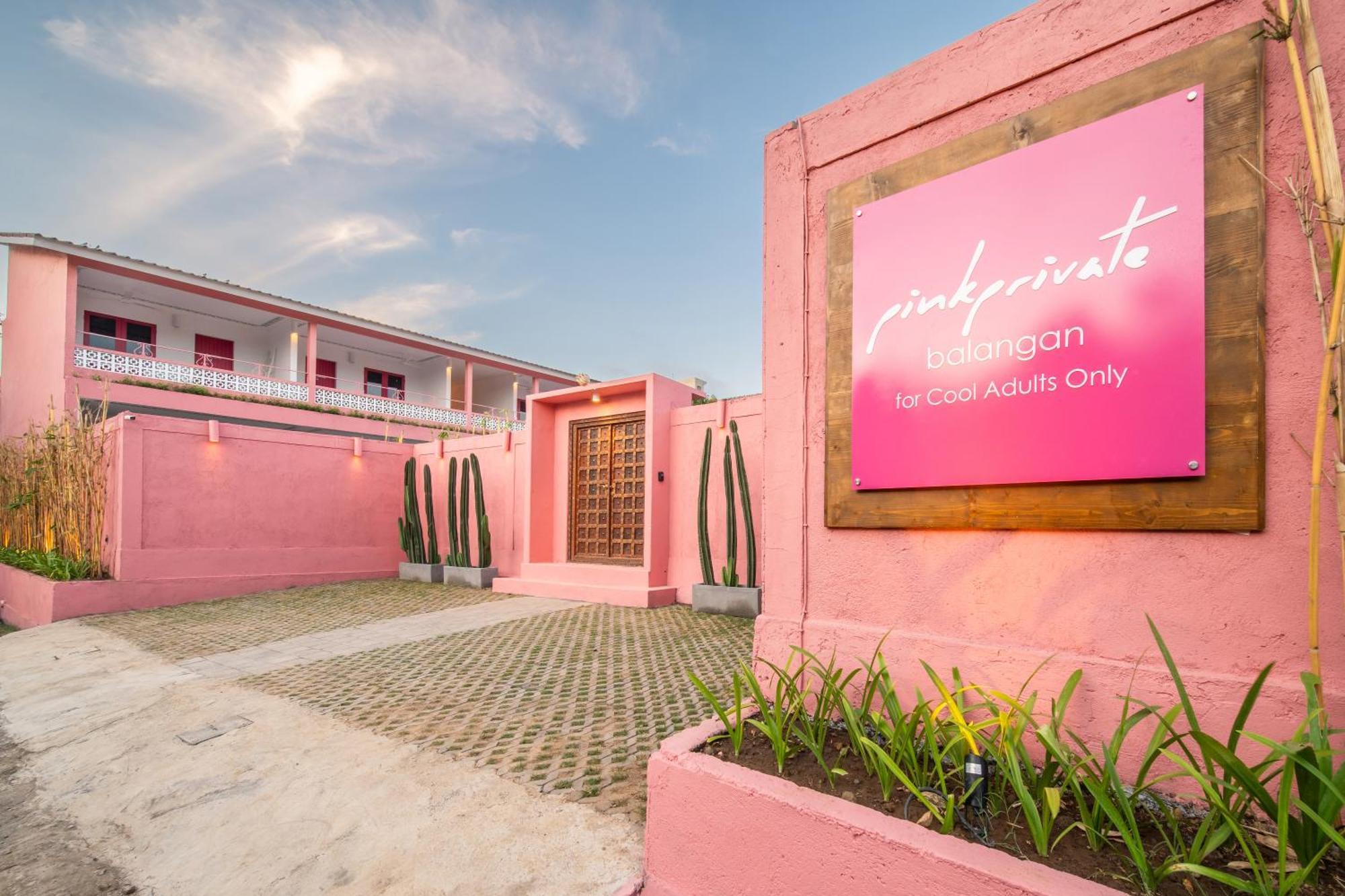 짐바란 Pinkprivate Balangan - For Cool Adults Only B&B 외부 사진